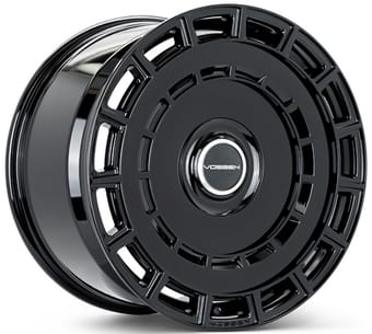 22x9.5 vossen hf-9 gloss black (custom) - image