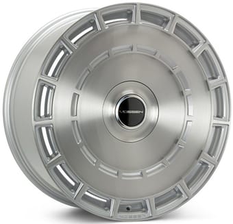 26x10 vossen hf-9 silver brushed 6x139.7/5.5 25mm - image