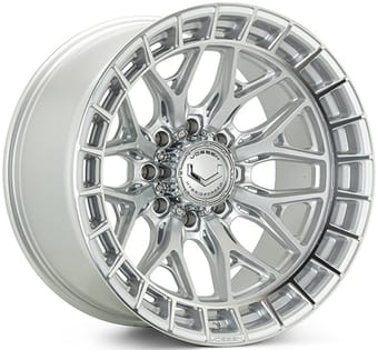 Vossen HFX-1 (8-Lug) Silver Polished