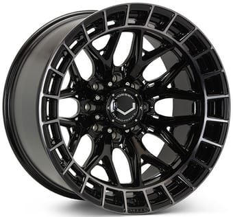 Vossen HFX-1 (8-Lug) Tinted Gloss Black