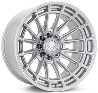 20x9 vossen hfx-5 silver polished (8-lug) 8x165/6.5 0mm - image