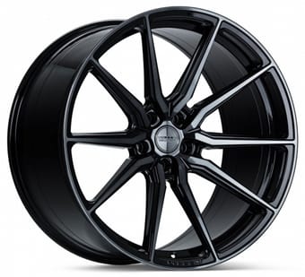 Vossen HF-3 Gloss Black w/ Double Tint Deep Face