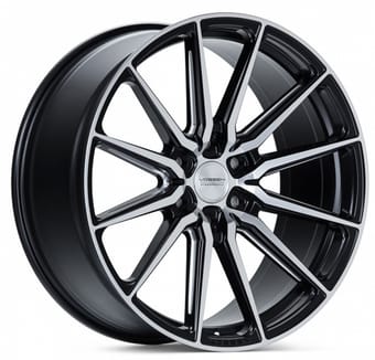 Vossen HF6-1 Matte Black w/ Brushed Face