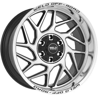 Weld Off-Road Fulcrum W118 Gloss Black Machined