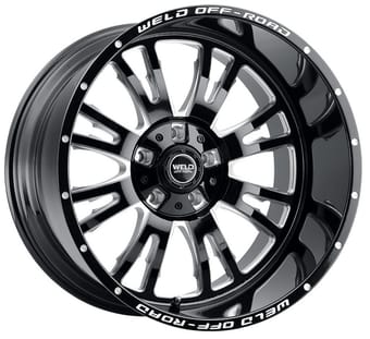 Weld Off-Road Slingblade W158 Gloss Black Milled