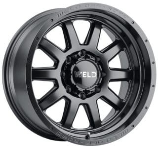 20x12 weld off-road stealth w101 satin black (* may require trimming) (rotary forged) 5x5/127 5x5.5/139.7 -44mm - image