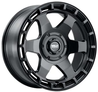 20x9 weld off-road ridge w148 satin black 8x170 0mm - image