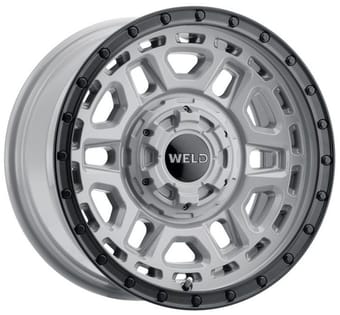 Weld Off-Road Crux W169 Gloss Armor Gray w/ Satin Black Lip
