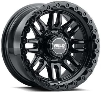 17x9 weld off-road swift w184 gloss black 8x170 -12mm - image