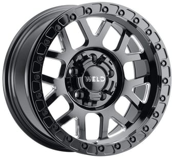 Weld Off-Road Cinch Beadlock W902 Gloss Black Milled