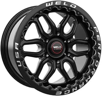 Weld Performance Laguna 6 Drag Beadlock S923 Gloss Black