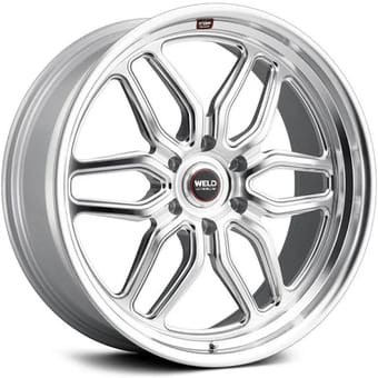 Weld Performance Laguna S114 Gloss Silver Machined