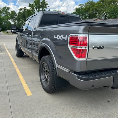 20 inch Mayhem Compass 8305 in Matte Gunmetal on a 2012 Ford F-150