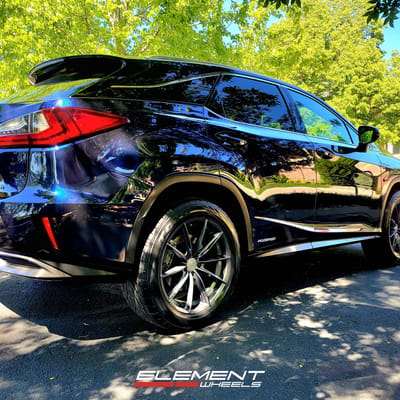 20 Inch Curva Concepts CFF46 Gun Metal on a 2016 Lexus RX 450h