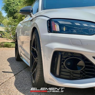 20 inch Variant Zeno in Satin Black on a 2023 Audi RS5