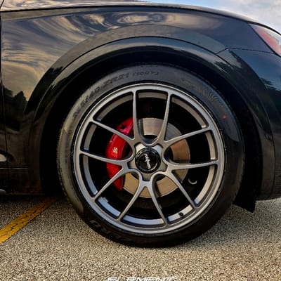 21 Inch Rotiform LTN Satin Titanium R901 (Monoblock Forged) on a 2021 Audi SQ5