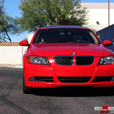 18 inch Staggered TSW Jarama Chrome on a 06 BMW 325i w/ Specs