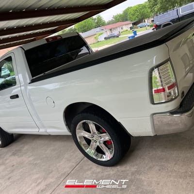 22 inch Dodge Ram RT Replica Wheel Chrome FR69 on a 2014 Dodge Ram 1500