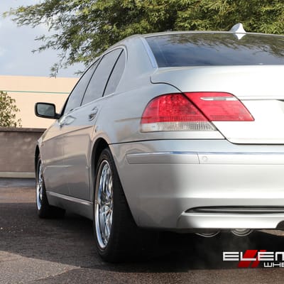 19 inch staggered MRR GT1 Chrome 2008 BMW 7 Series 750li w/ Specs