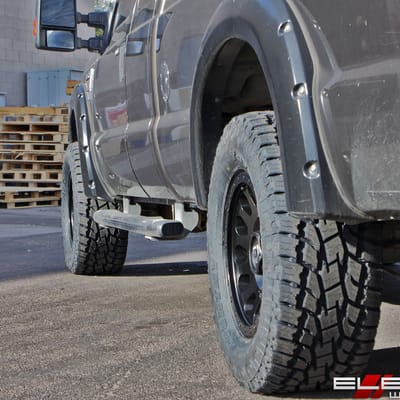 18x9 Fuel Off-Road Vector Matte Black D579 on a 2008 Ford F-250 w/ Specs