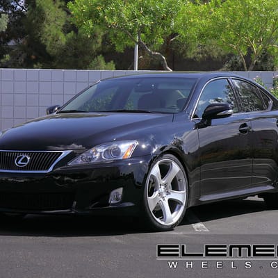 MRR HR2 Silver/Polished Wheels on 09 Lexus IS250 w/ Specs