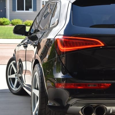 20 Inch Variant Sena Gloss Silver on a 2016 Audi SQ5