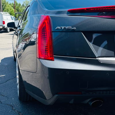 19 inch MRR HR9 in Silver Machined Face on a 2016 Cadillac ATS Sedan