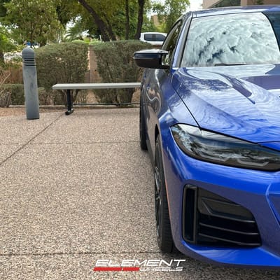 20 inch Staggered Vossen HF-7 Gloss Black on a 2022 BMW M440i X-Drive Coupe