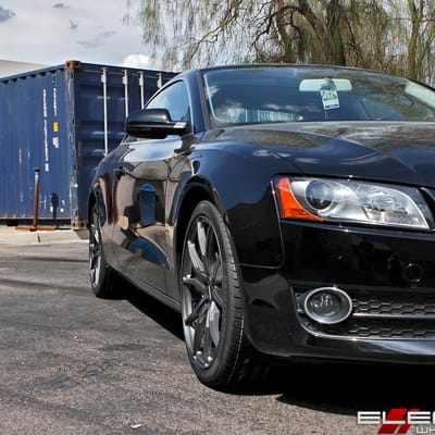 19x8.5 Varro VD01 Matte Graphite on a 2011 Audi A5 w/ Specs