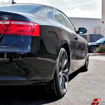 19x8.5 Varro VD01 Matte Graphite on a 2011 Audi A5 w/ Specs