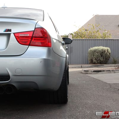 19 inch Staggered Savini Black Di Forza BM-14 Gloss Black on a 2011 BMW M3 w/ Specs
