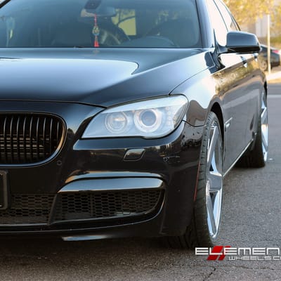 22 inch Dub Baller Chrome on 2011 BMW 7 Series w/ Specs