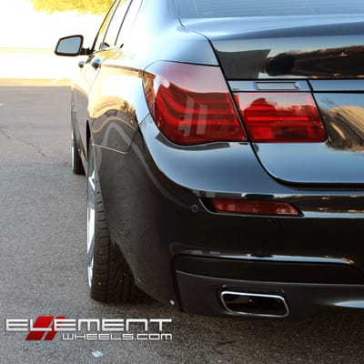 22 inch Dub Baller Chrome on 2011 BMW 7 Series w/ Specs