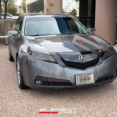 18 Inch Konig Ovsersteer in Opal on a 2009 Acura TL