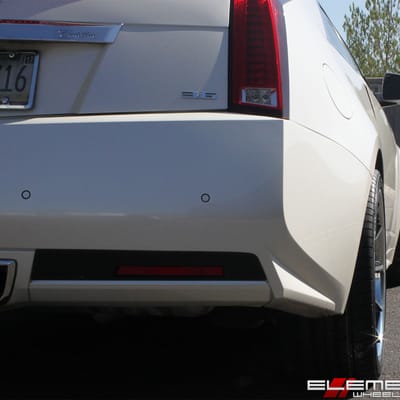20 inch Staggered Rohanna RC10 Black/Machined w/ Chrome Stainless Steel Lip on a 12 Cadillac CTS Coupe w/ Specs