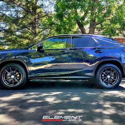 20 Inch Curva Concepts CFF46 Gun Metal on a 2016 Lexus RX 450h