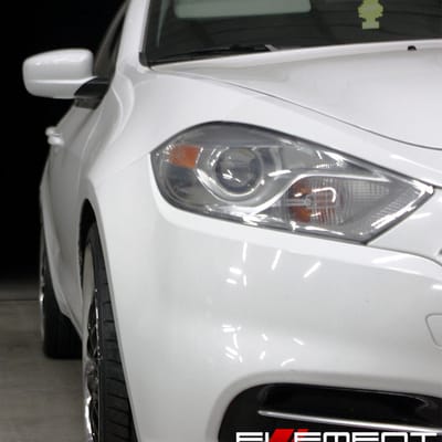 20x8.5 MRR GT1 Black on a 2013 Dodge Dart w/ specs
