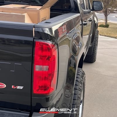 17 inch RBP 01R Saharan II Chrome on a 2022 Chevrolet Colorado