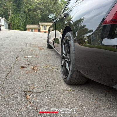 19 inch Blaque Diamond BD-F25 in Gloss Black on a 2019 Volvo S60