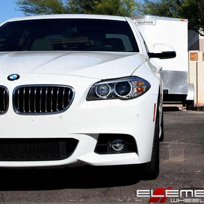 19x8.5 Niche Misano Anthracite M116 on a 15 BMW 535 RWD w/ Specs