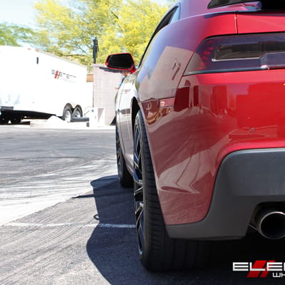 20 inch Staggered Giovanna Kilis Gloss Black on 2015 Camaro SS w/specs
