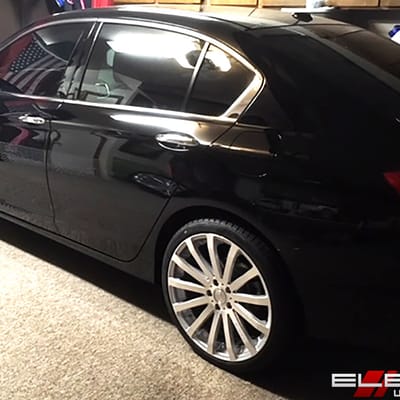 20x8.5 MRR HR9 SilvberMachined Face on a 15 Honda Accord Sedan EX-L w/ Specs