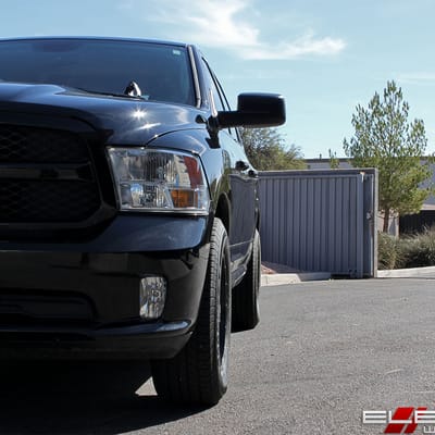 20x9 XD Series XD820 Grenade Satin Black on a 2015 Dodge Ram 1500 w/ specs
