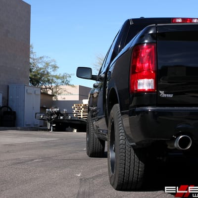 20x9 XD Series XD820 Grenade Satin Black on a 2015 Dodge Ram 1500 w/ specs