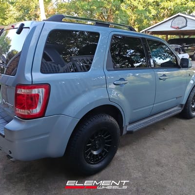 16 inch Method Race MR707 in Matte Black on a 2008 Ford Escape