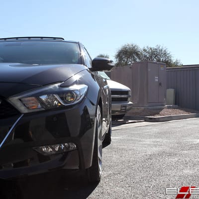 19x8.5 MRR HR3 Silver Machined Face on a 2016 Nissan Maxima w/ Specs