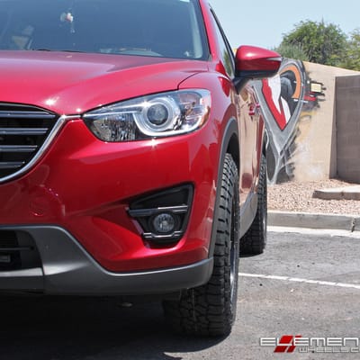 17x8 XD Series XD818 Heist Satin Black on a Mazda CX-5 w/Specs