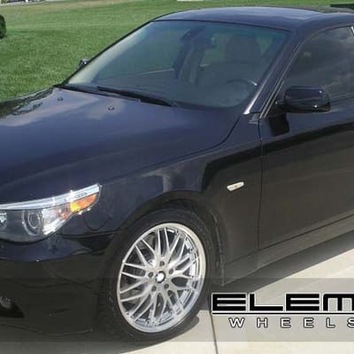 MRR GT-1 Hypersilver Wheels on 08 BMW 5 series w/ Specs