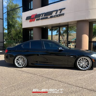 20 inch Variant Rian Raw Milled on a 2011 BMW 535i