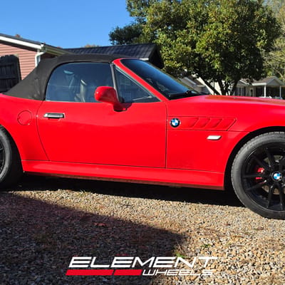 1996-2002 BMW Z3 on Niche DFS Gloss Black M223 wheels